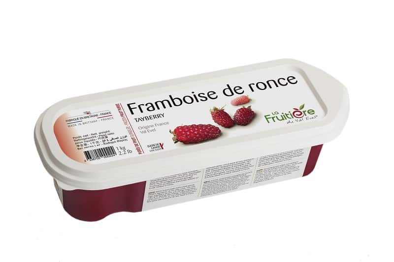 PURÉE DE FRAMBOISE DE RONCE 90% - La Fruitière du Val Evel